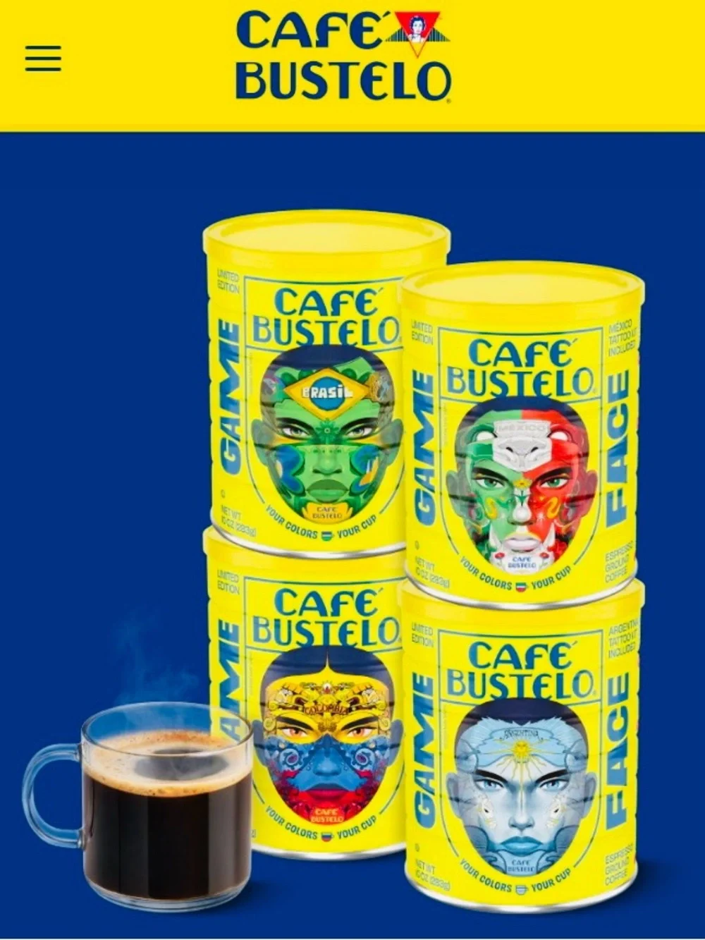 Café Bustelo Limited Edition  MEXICO for FIFA 2026